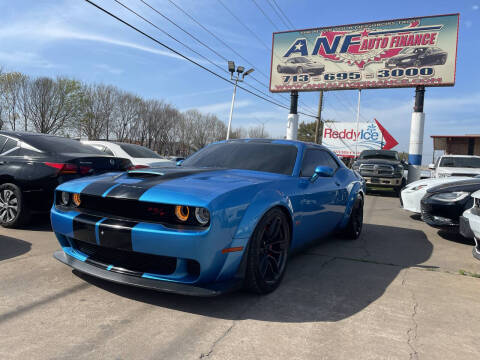 2019 Dodge Challenger for sale at ANF AUTO FINANCE in Houston TX