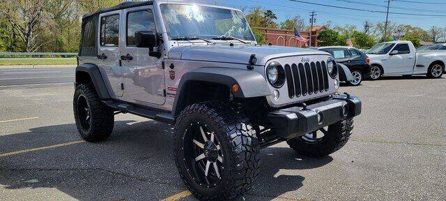 2016 Jeep Wrangler Unlimited for sale at Sports & Luxury Auto in Blue Springs MO