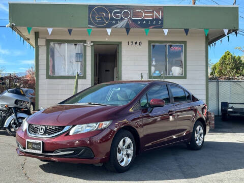 2014 Honda Civic for sale at Golden Auto Sales in Reno NV