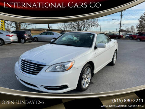 2014 Chrysler 200 Convertible for sale at International Cars Co in Murfreesboro TN