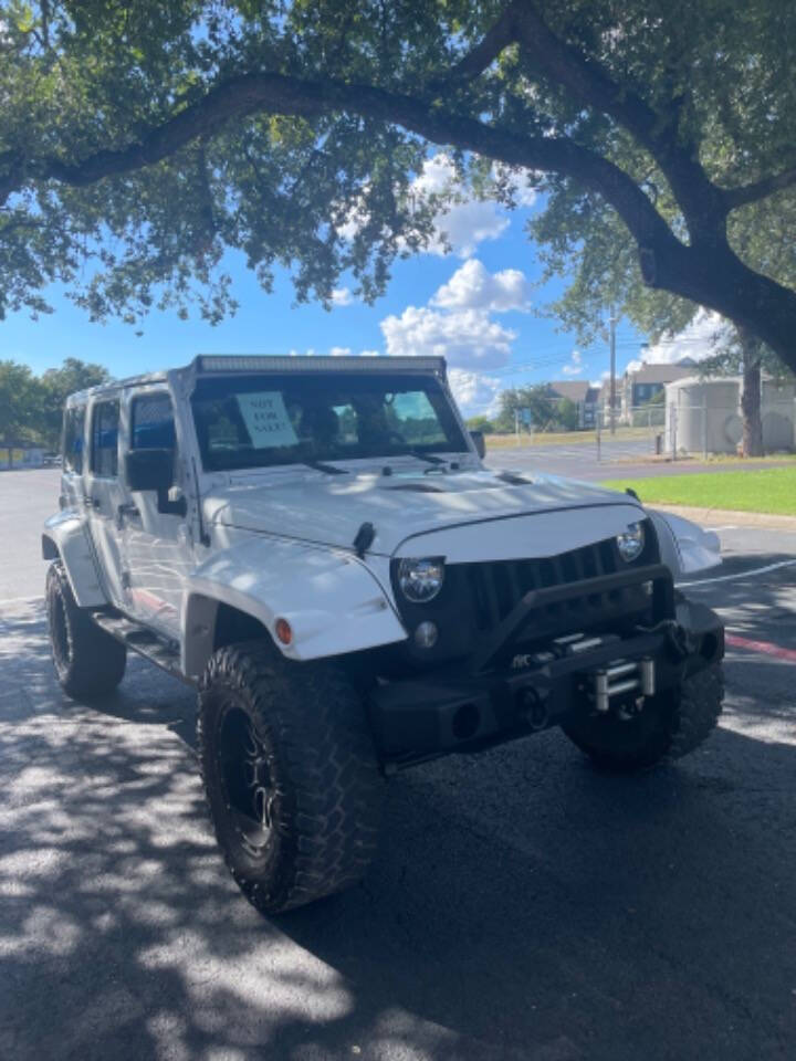 2015 Jeep Wrangler Unlimited for sale at AUSTIN PREMIER AUTO in Austin, TX