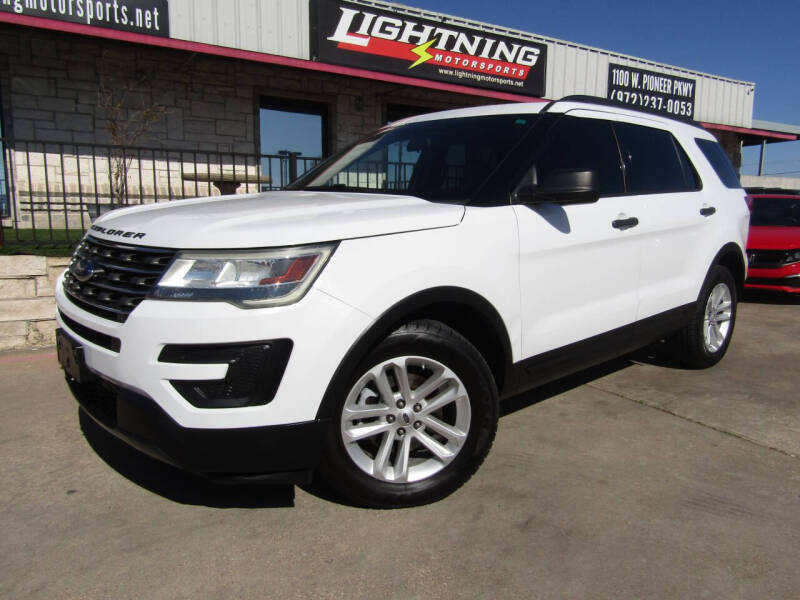 2016 Ford Explorer for sale at Lightning Motorsports in Grand Prairie TX