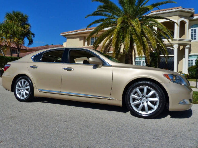 2007 Lexus LS 460 for sale at Lifetime Automotive Group in Pompano Beach FL