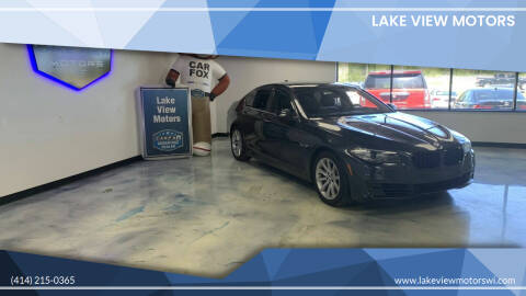 2014 BMW 5 Series for sale at Lake View Motors in Oak Creek WI