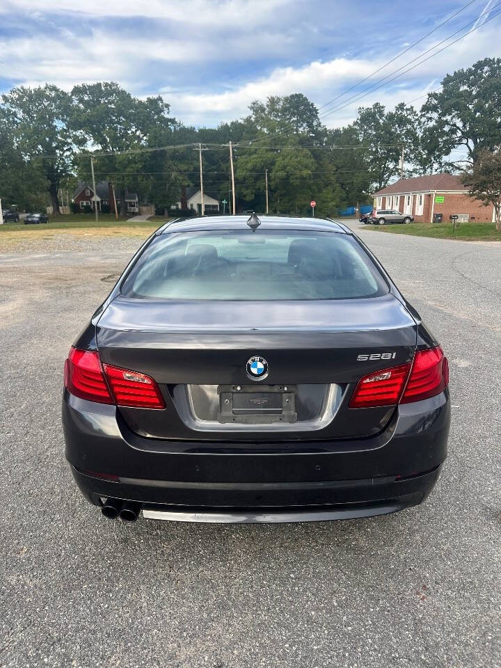 2012 BMW 5 Series for sale at Concord Auto Mall in Concord, NC