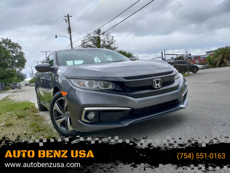 2020 Honda Civic for sale at AUTO BENZ USA in Fort Lauderdale FL