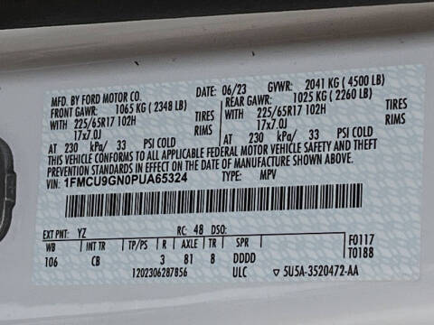 2023 Ford Escape Active