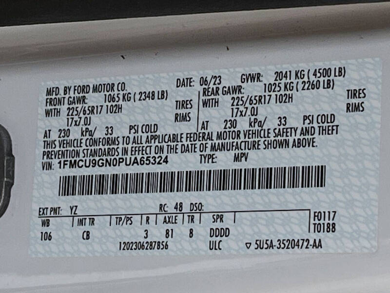 2023 Ford Escape Active