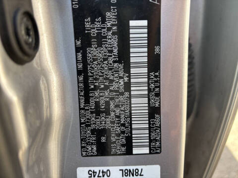 2010 Toyota Sequoia Limited