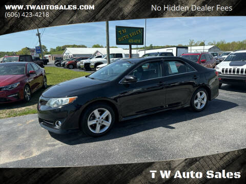 2012 Toyota Camry for sale at T W Auto Sales in Science Hill KY