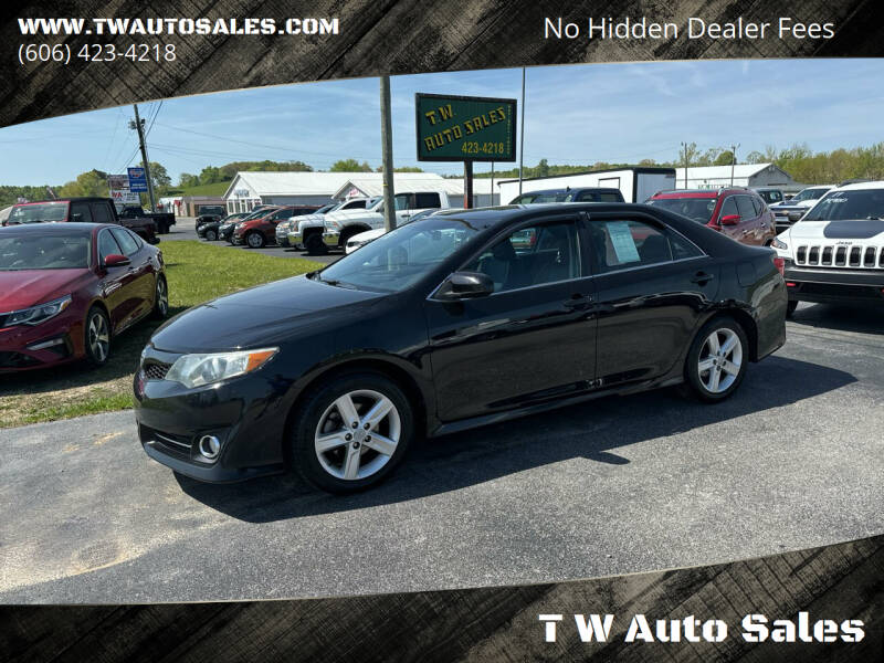 2012 Toyota Camry for sale at T W Auto Sales in Science Hill KY