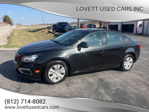 2016 Chevrolet Cruze Limited for sale at Lovett Used Cars Inc. in Spencer IN