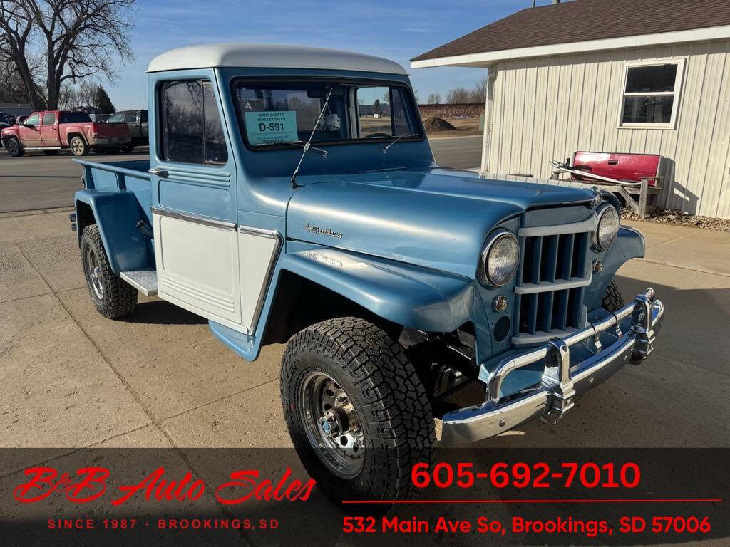 1962 Willys Jeep Pickup 1
