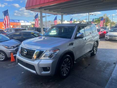 2020 Nissan Armada for sale at American Auto Sales in Hialeah FL