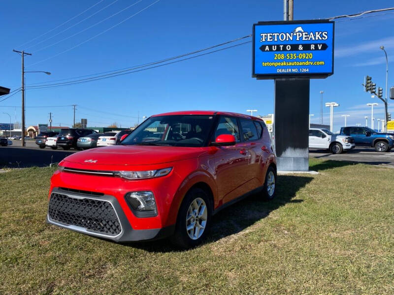 2022 Kia Soul for sale at TETON PEAKS AUTO & RV in Idaho Falls ID