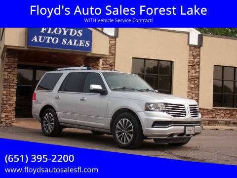 2016 Lincoln Navigator for sale at Floyd's Auto Sales Forest Lake in Forest Lake MN