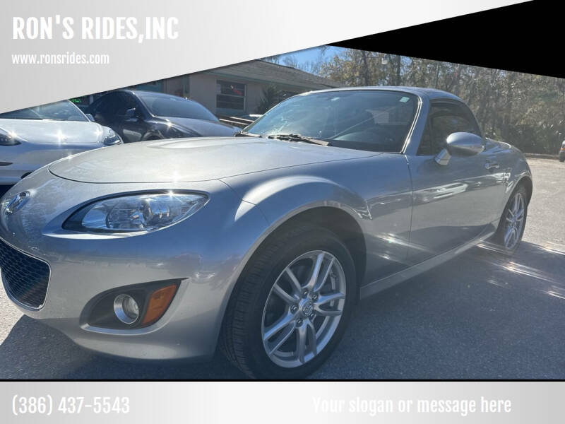 2009 Mazda MX-5 Miata for sale at RON'S RIDES,INC in Bunnell FL