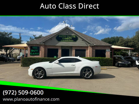 2013 Chevrolet Camaro for sale at Auto Class Direct in Plano TX