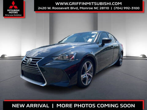 2017 Lexus IS 300 for sale at Griffin Mitsubishi in Monroe NC