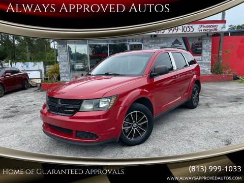 2018 Dodge Journey for sale at Always Approved Autos in Tampa FL