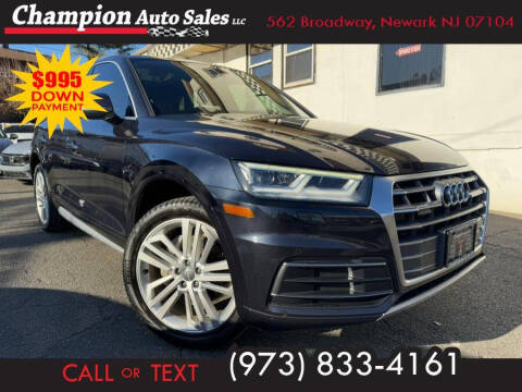 2018 Audi Q5 for sale at Champion Auto Sales LLC in Newark NJ