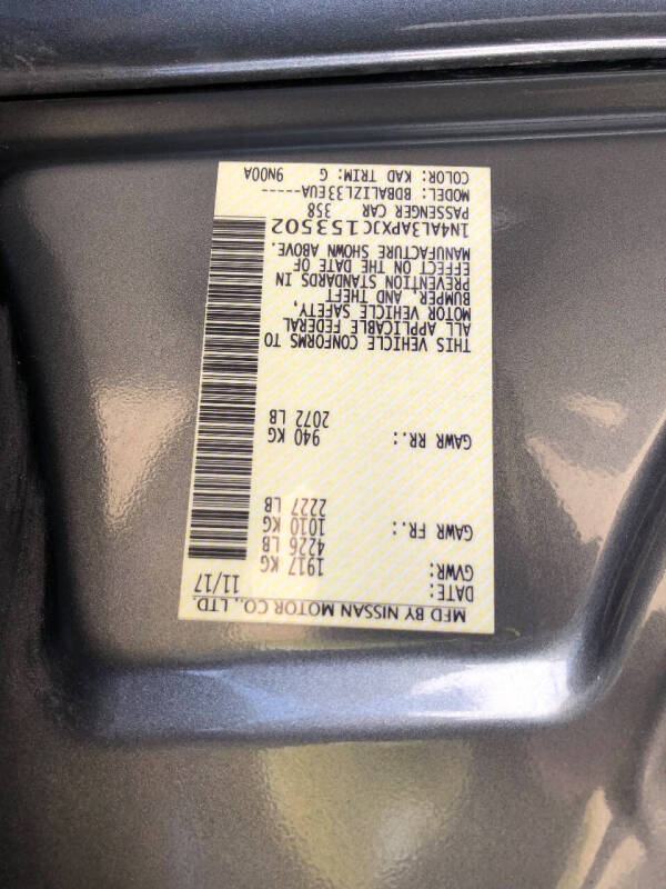 2018 Nissan Altima 2.5 S