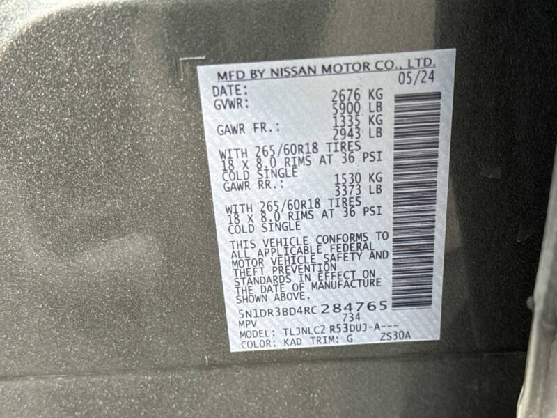 2024 Nissan Pathfinder Rock Creek