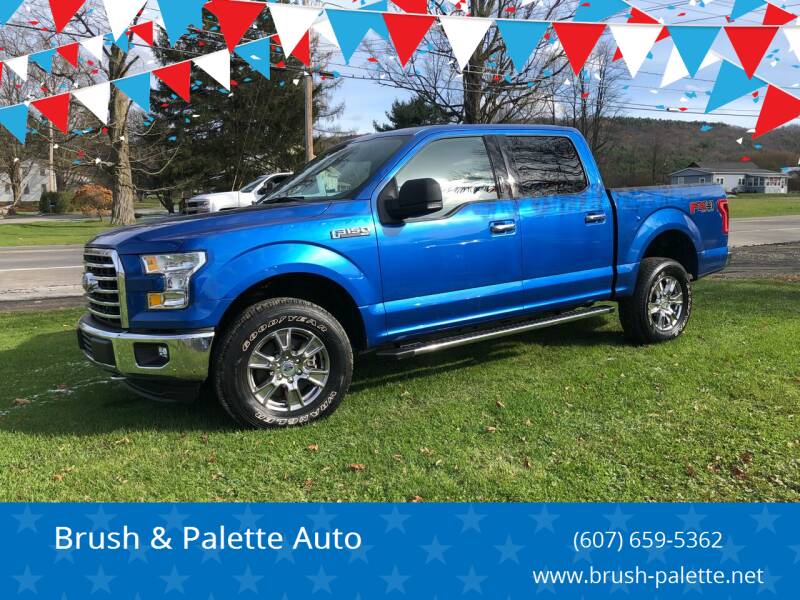 2015 Ford F-150 for sale at Brush & Palette Auto in Candor NY