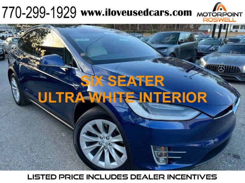 2019 Tesla Model X for sale at Motorpoint Roswell in Roswell GA