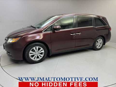 2014 Honda Odyssey for sale at J & M Automotive in Naugatuck CT