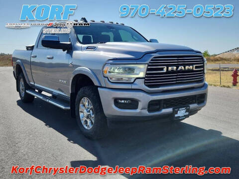 2019 RAM 3500 for sale at Tony Peckham @ Korf Motors in Sterling CO