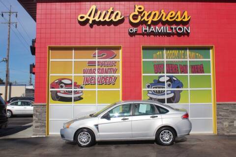 2008 Ford Focus for sale at AUTO EXPRESS OF HAMILTON LLC in Hamilton OH