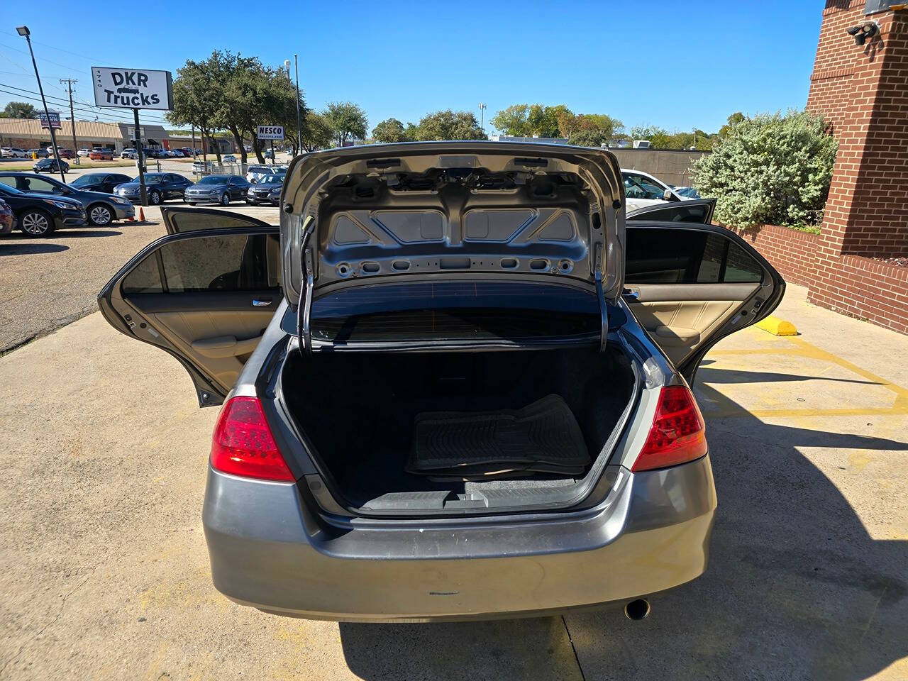 2006 Honda Accord for sale at Mac Motors in Arlington, TX