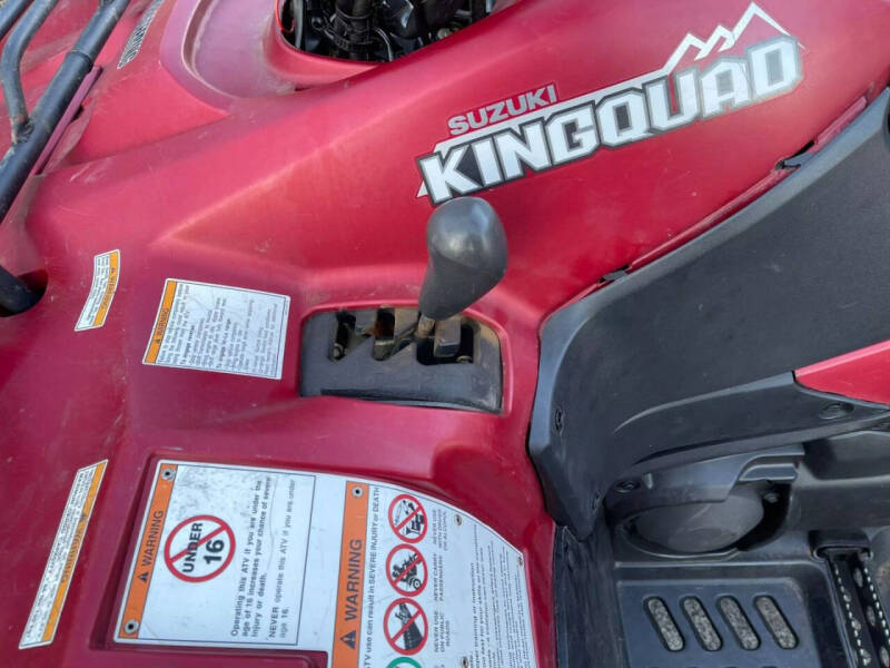 2013 Suzuki KingQuad 500