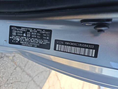 2008 Hyundai Accent GS