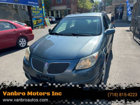 2006 Pontiac Vibe for sale at Vanbro Motors Inc in Staten Island NY