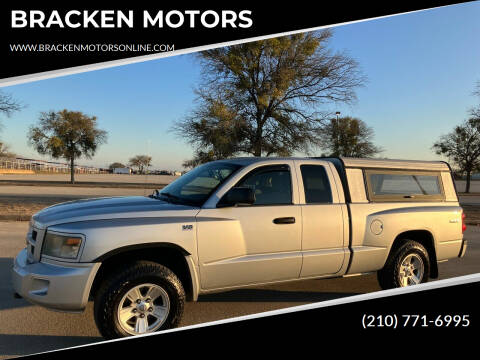 2009 Dodge Dakota for sale at BRACKEN MOTORS in San Antonio TX