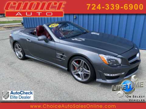2013 Mercedes-Benz SL-Class for sale at CHOICE AUTO SALES in Murrysville PA