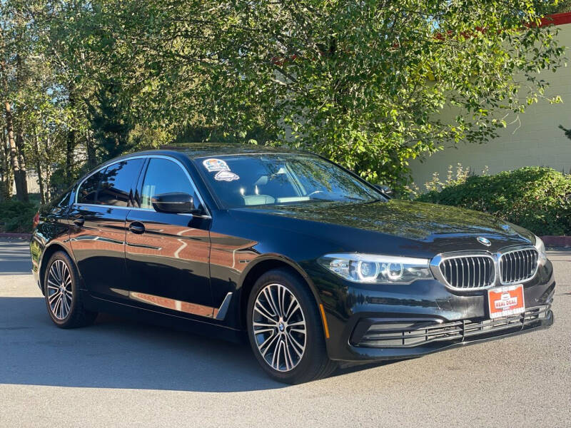 Used 2019 BMW 5 Series 530i with VIN WBAJA5C50KWW15621 for sale in Everett, WA