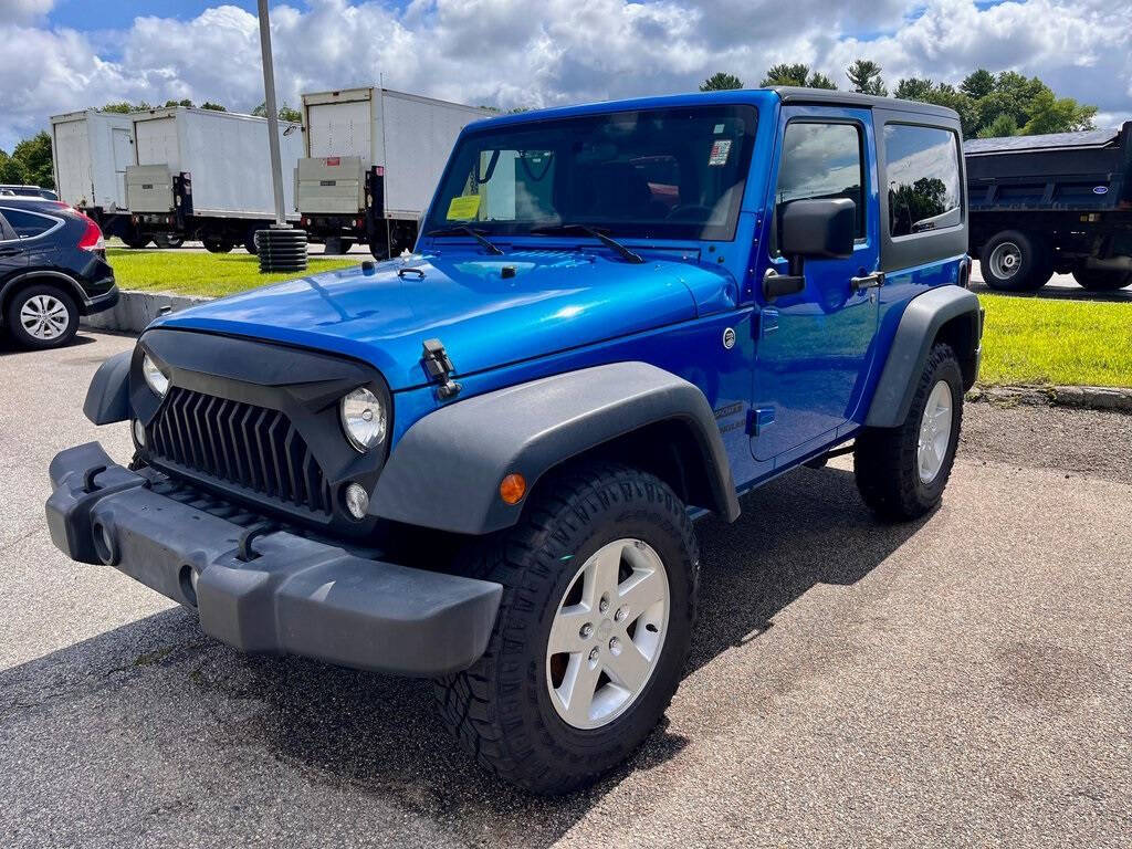 2015 Jeep Wrangler for sale at Dave Delaney's Columbia in Hanover, MA