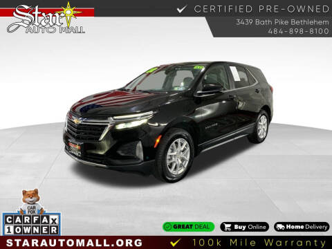 2022 Chevrolet Equinox for sale at STAR AUTO MALL 512 in Bethlehem PA