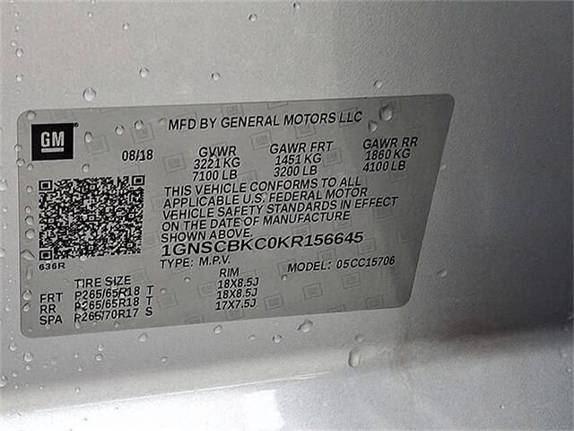 2019 Chevrolet Tahoe LT