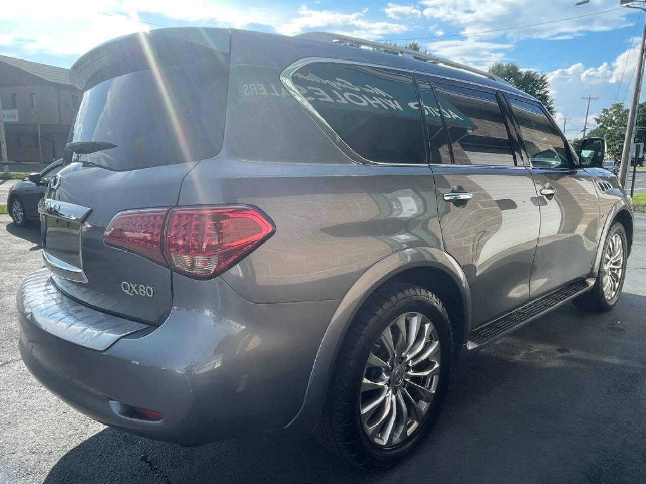 2017 INFINITI QX80 for sale at New England Wholesalers in Springfield, MA