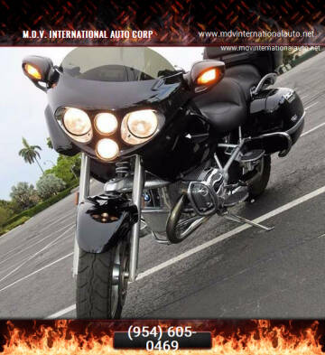 2004 BMW R 1200 CL for sale at M.D.V. INTERNATIONAL AUTO CORP in Fort Lauderdale FL