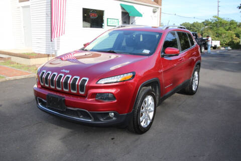 2014 Jeep Cherokee for sale at Ruisi Auto Sales Inc in Keyport NJ
