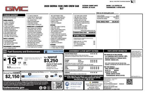 2020 GMC Sierra 1500