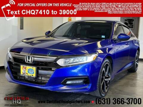 2019 Honda Accord for sale at CERTIFIED HEADQUARTERS in Saint James NY