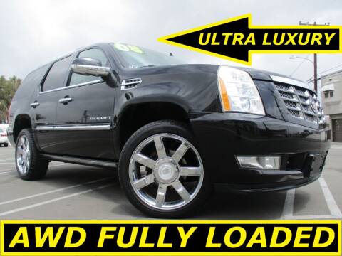 2008 Cadillac Escalade for sale at ALL STAR TRUCKS INC in Los Angeles CA