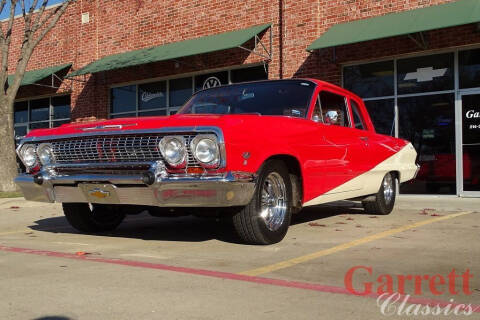 1963 Chevrolet Biscayne for sale at Garrett Classics in Lewisville TX