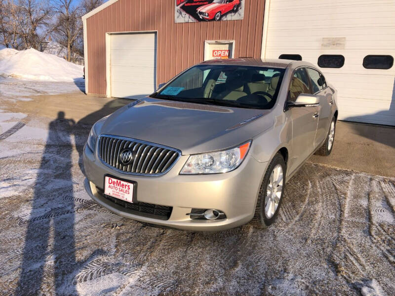 2013 Buick LaCrosse for sale at DeMers Auto Sales in Winner SD